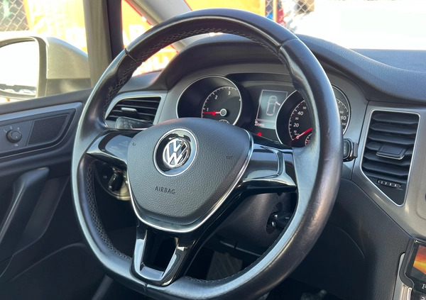 Volkswagen Golf Sportsvan cena 44900 przebieg: 222000, rok produkcji 2015 z Myszków małe 667